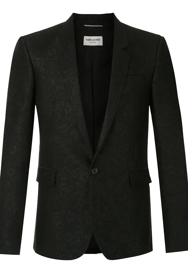 Saint Laurent klassisk skräddad blazer - Svart