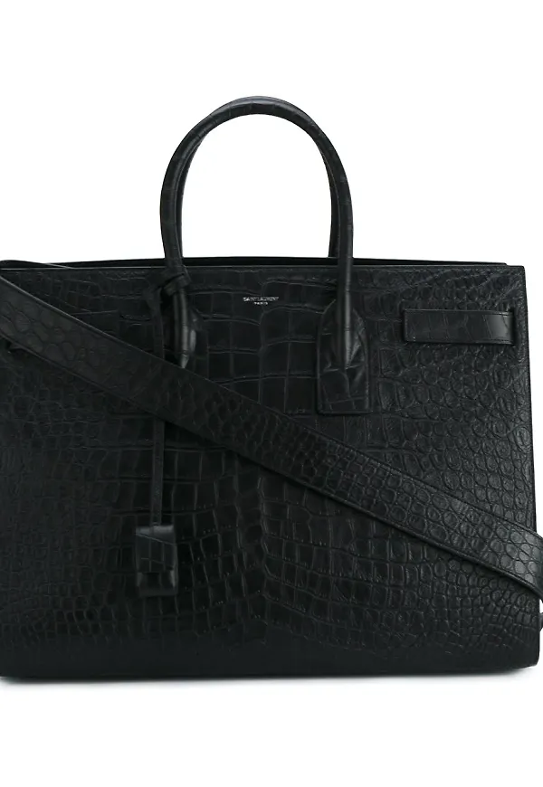 Saint Laurent klassisk weekend-väska - Svart