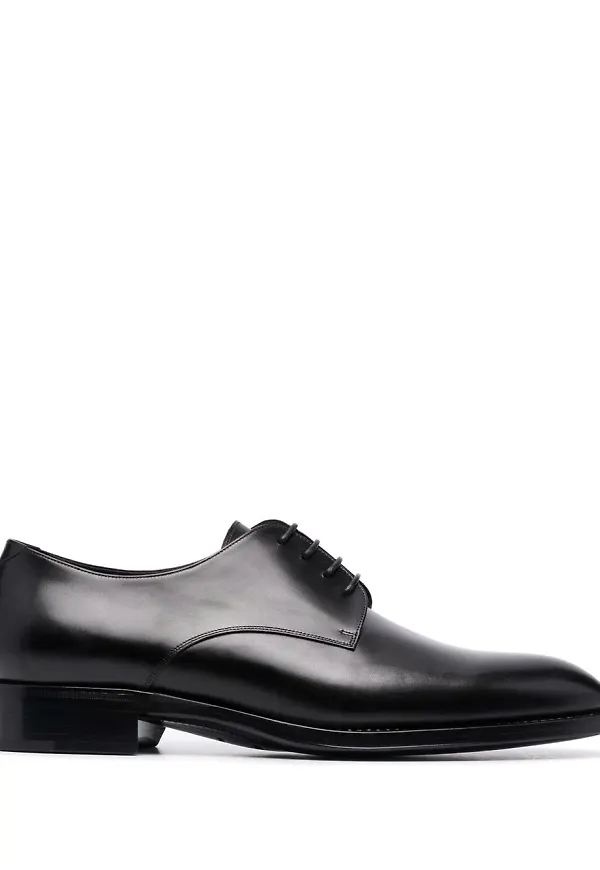 Saint Laurent klassiska derbyskor - Svart
