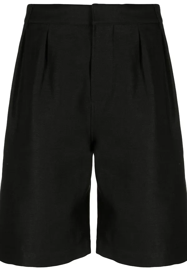 Saint Laurent knälånga finshorts - Svart