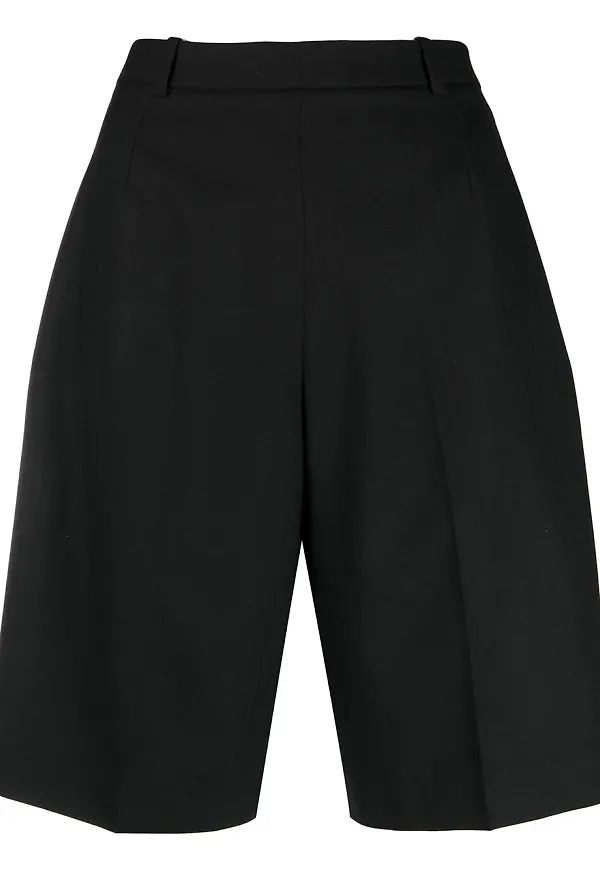 Saint Laurent knälånga shorts - Svart