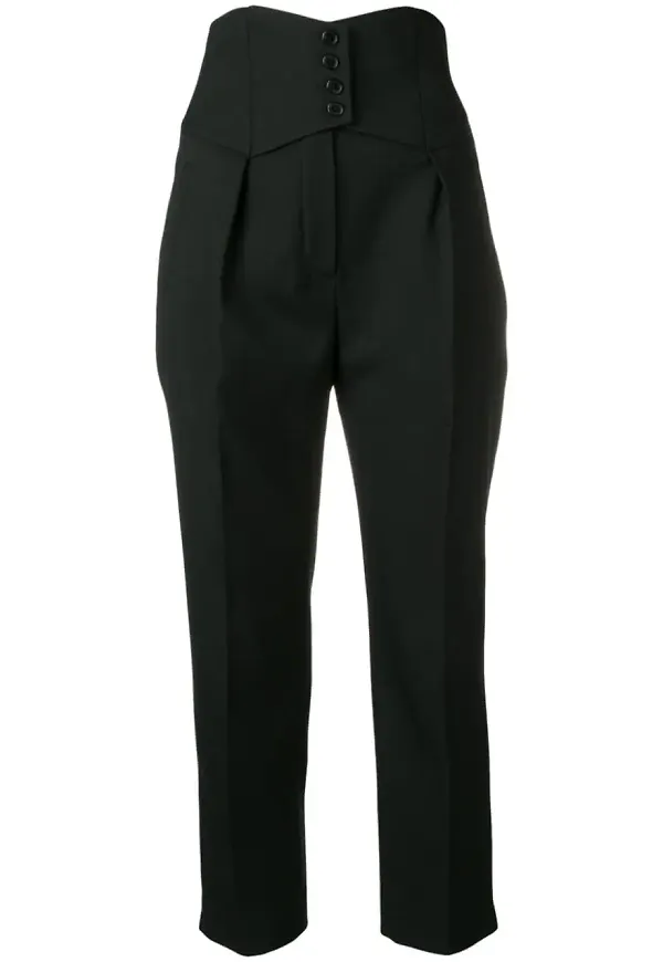 Saint Laurent korsettbyxor - Svart