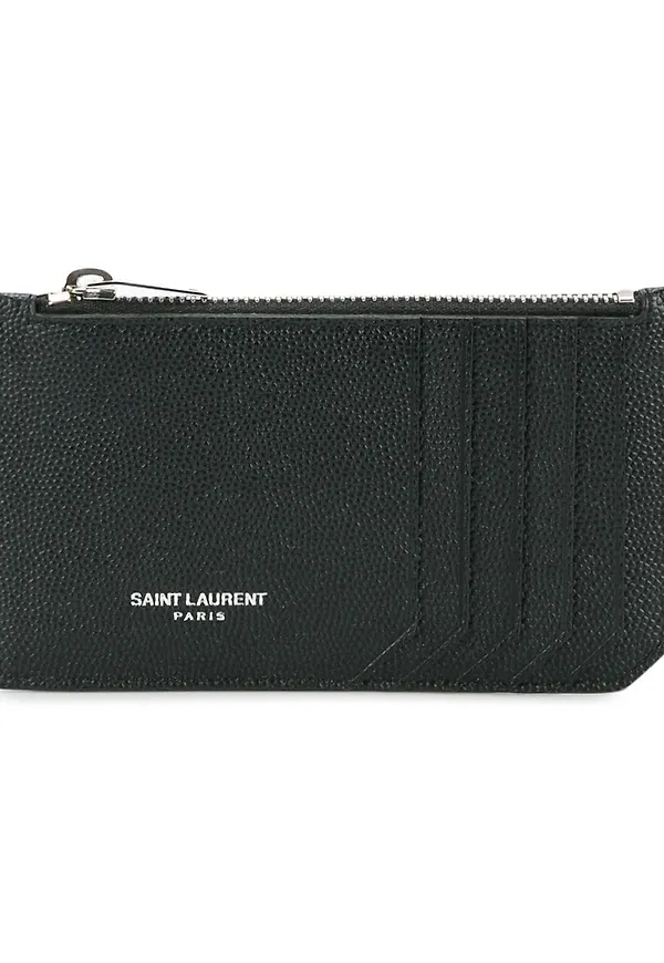 Saint Laurent korthållare - Svart