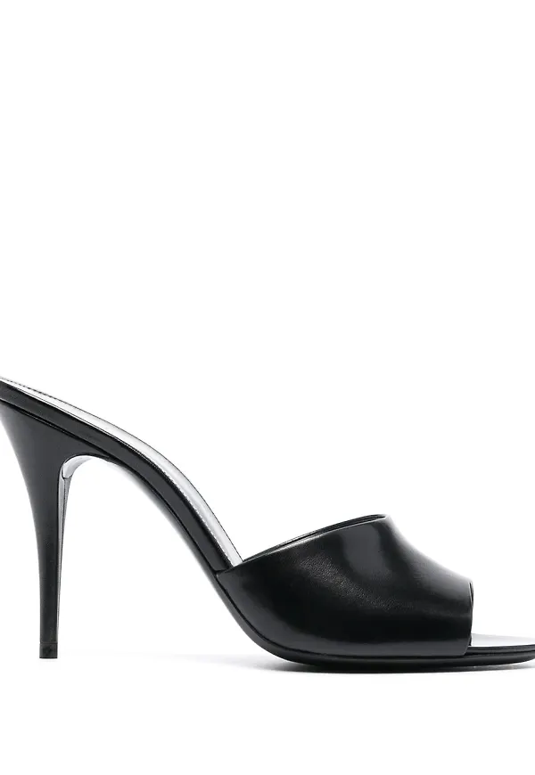 Saint Laurent LA 16 slip-ons - Svart