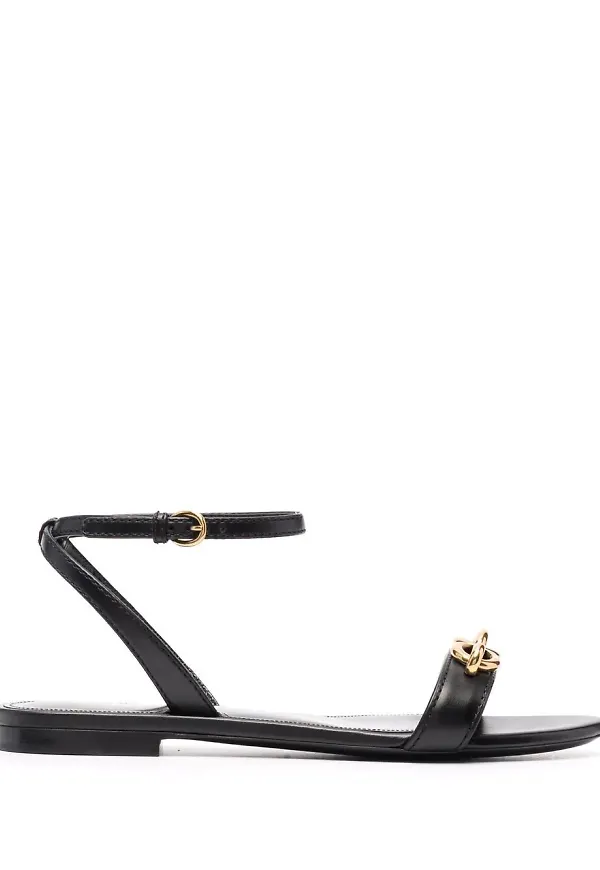 Saint Laurent Le Maillon sandaler - Svart