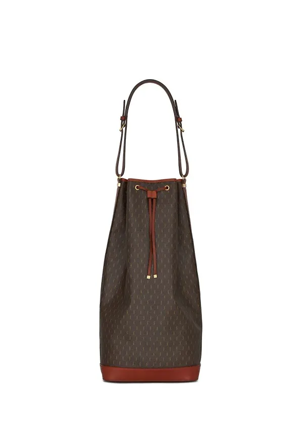 Saint Laurent Le Monogramme bucketbag - Brun