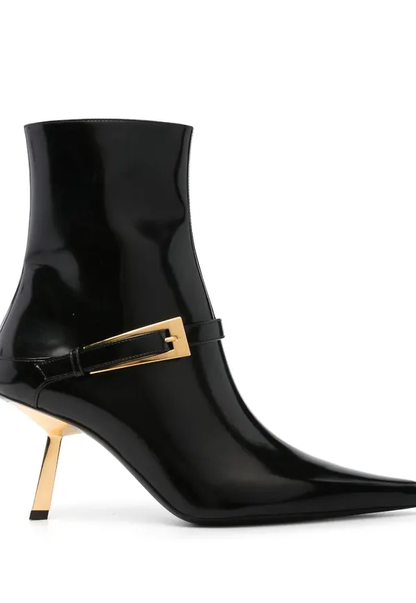 Saint Laurent Lee stövletter - Svart