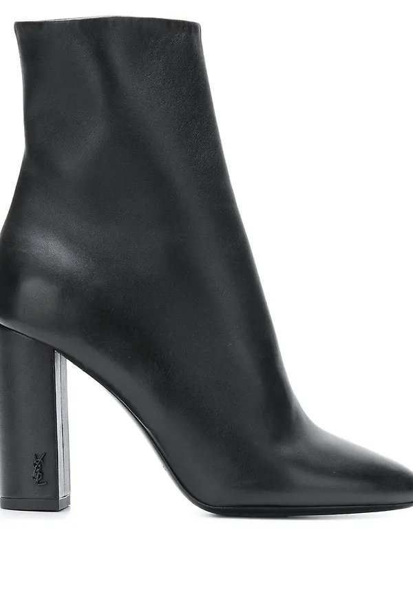Saint Laurent Lou 95 stövletter - Svart