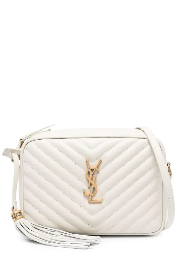Saint Laurent Lou kameraväska - Neutral