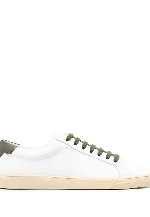 Saint Laurent låga träningsskor - Vit