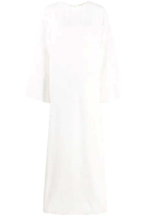Saint Laurent lång klänning - Vit