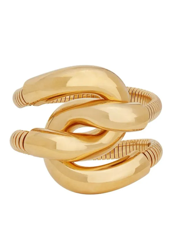 Saint Laurent Maillon armband - Guldfärgad