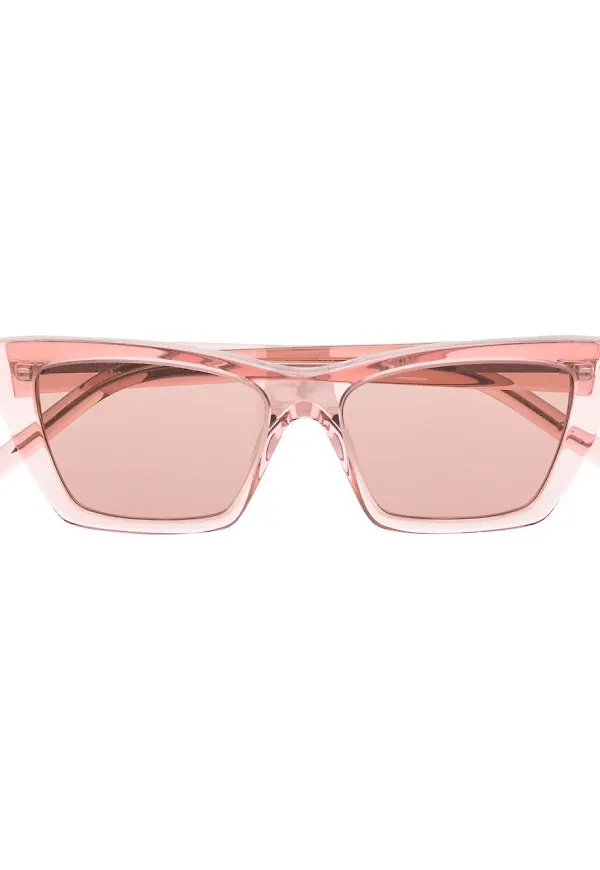 Saint Laurent Mica solglasögon - Rosa