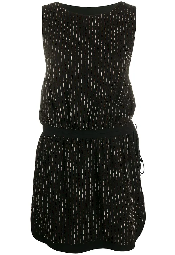 Saint Laurent miniklänning med nitar - Svart