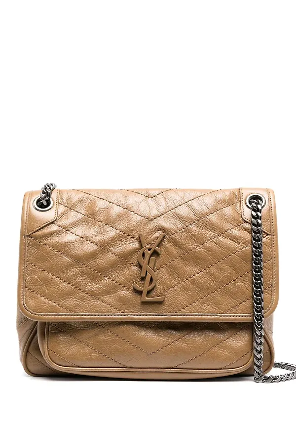 Saint Laurent Niki axelväska - Neutral