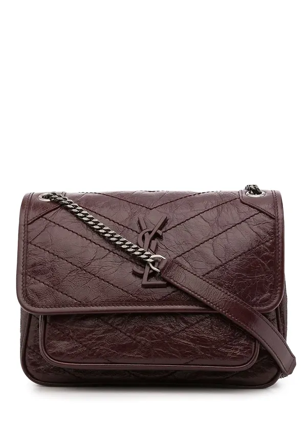 Saint Laurent Niki axelväska - Röd