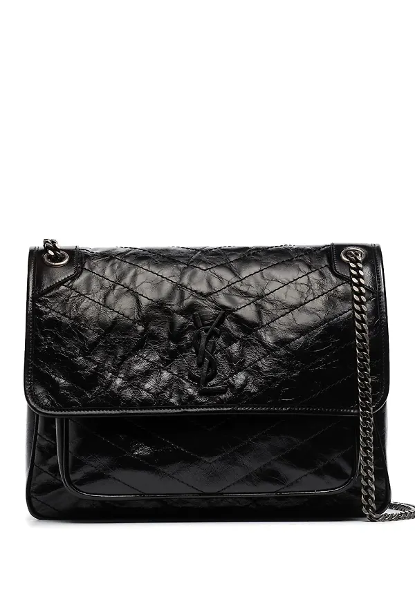Saint Laurent Niki axelväska - Svart