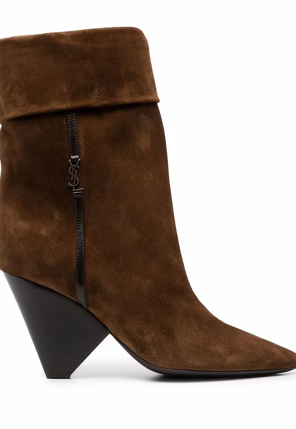 Saint Laurent Niki stövletter - Brun
