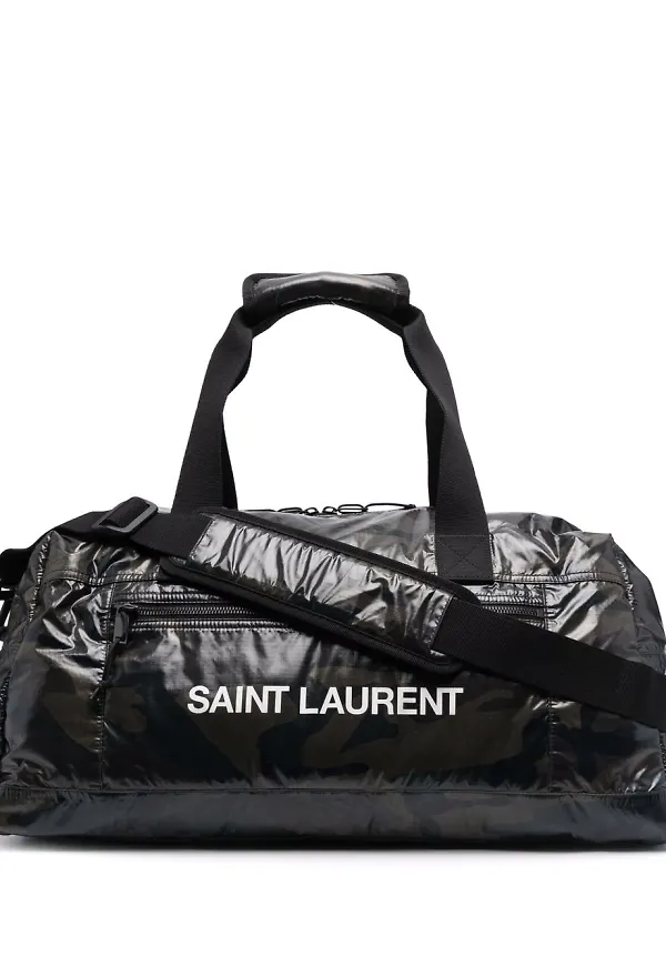 Saint Laurent NY Rip duffelväska - Grön