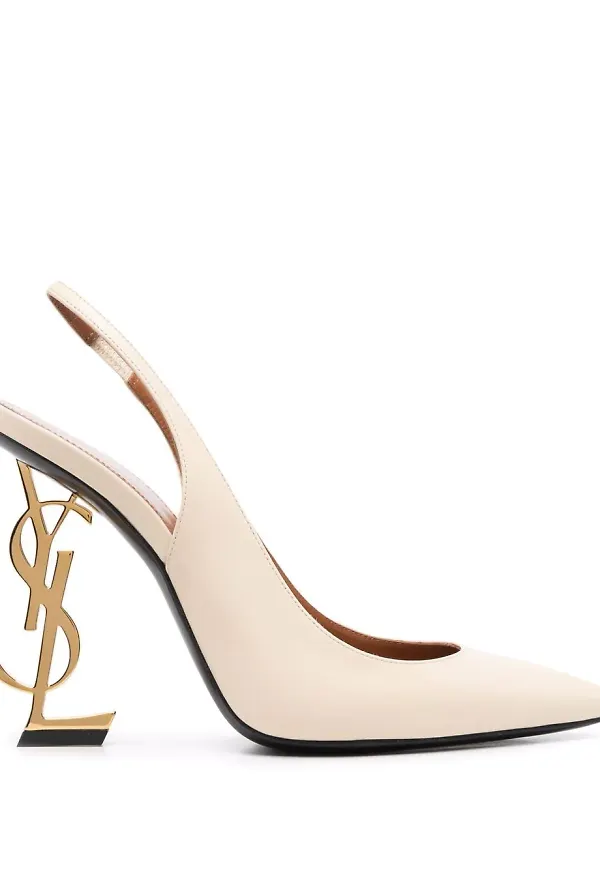 Saint Laurent Opyum slingback-pumps - Neutral
