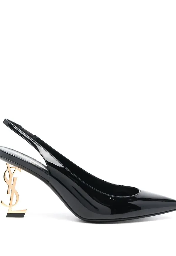 Saint Laurent Opyum slingback-pumps - Svart