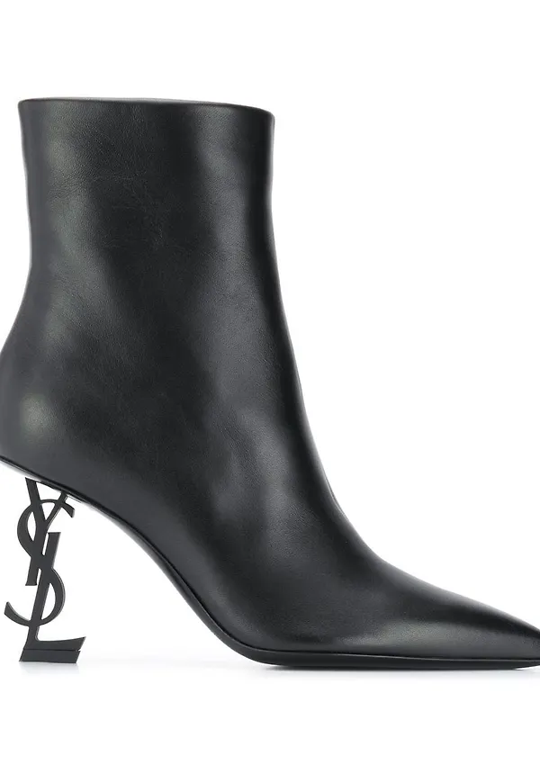 Saint Laurent Opyum stövletter - Svart