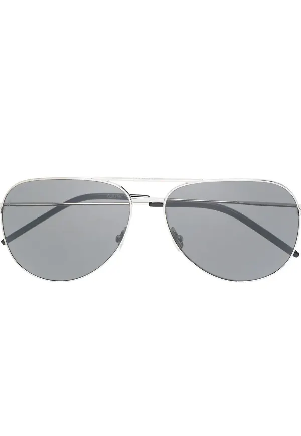 Saint Laurent pilotsolglasögon - Svart