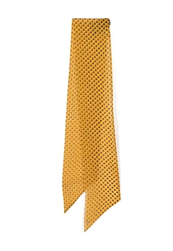 Saint Laurent prickig sjal - Gul