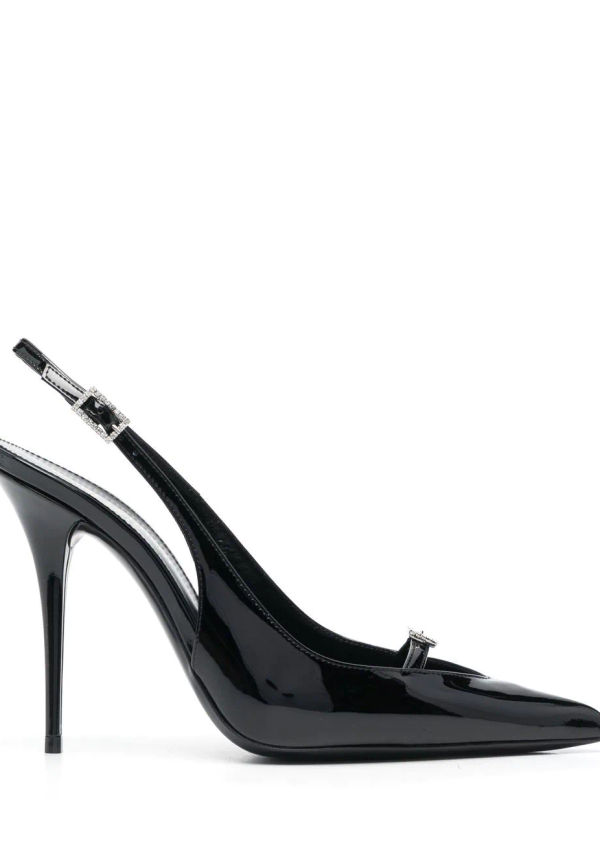 Saint Laurent pumps med spetsig tå - Svart