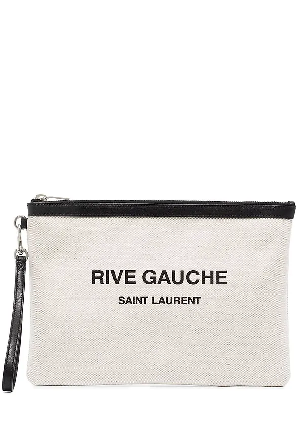 Saint Laurent Rive Gauche pouch - Neutral