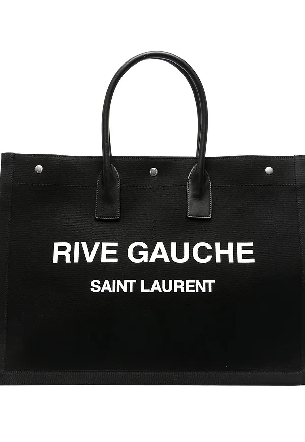 Saint Laurent Rive Gauche totebag - Svart