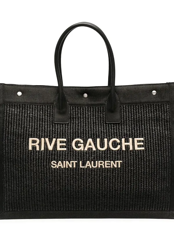 Saint Laurent Rive Gauche totebag - Svart