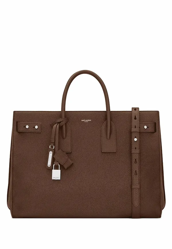 Saint Laurent Sac de Jour smal totebag - Brun