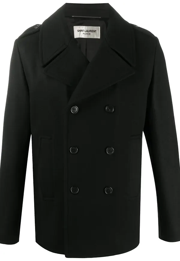 Saint Laurent skepparkavaj - Svart