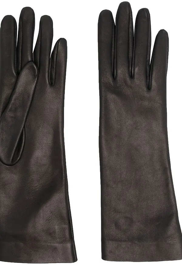 Saint Laurent skinnhandskar - Svart