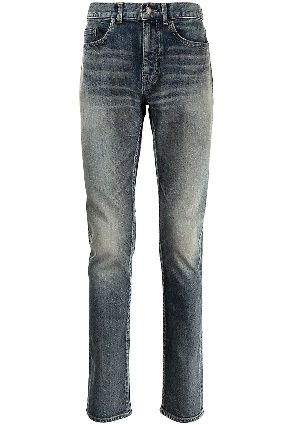 Saint Laurent skinny-jeans - Blå