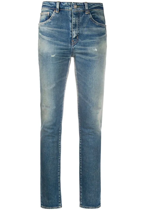 Saint Laurent skinny-jeans - Blå