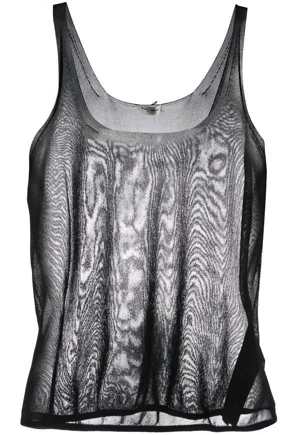 Saint Laurent skir topp - Svart