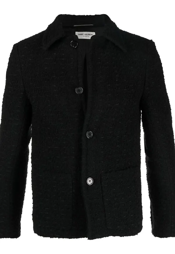 Saint Laurent skjortjacka - Svart
