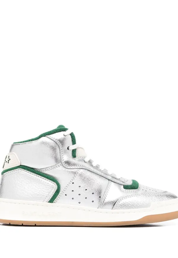 Saint Laurent SL80 höga sneakers - Grå