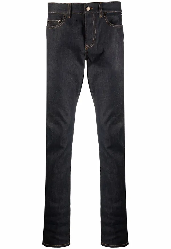 Saint Laurent slim fit-jeans - Blå