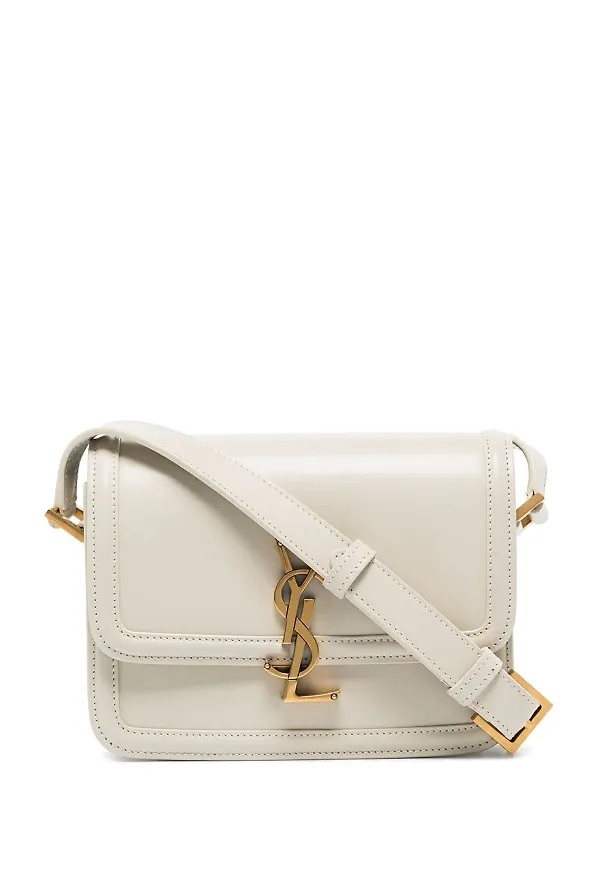 Saint Laurent Solferino axelremsväska - Neutral