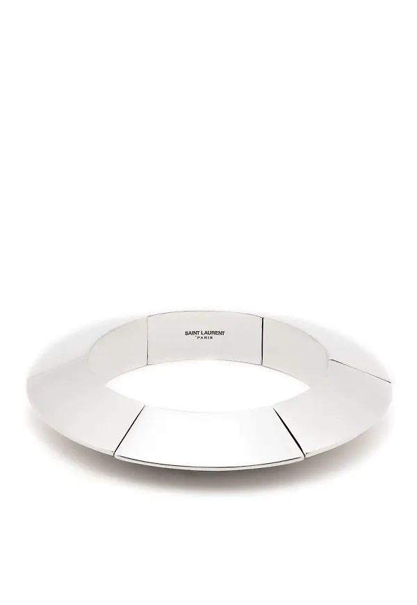 Saint Laurent spinner armband - Silverfärgad