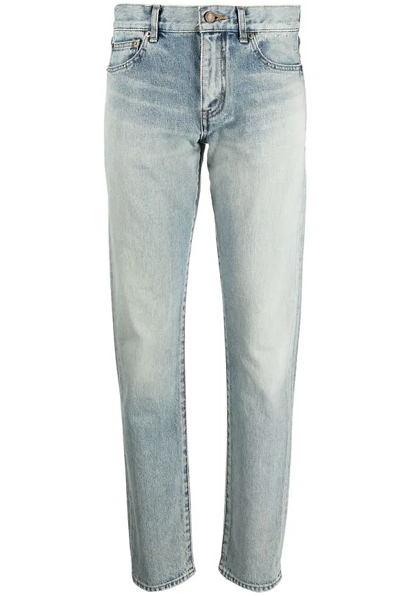 Saint Laurent straight-jeans - Blå