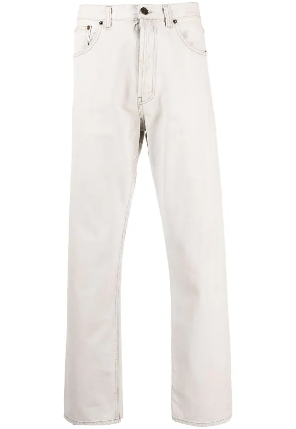 Saint Laurent straight-jeans - Neutral