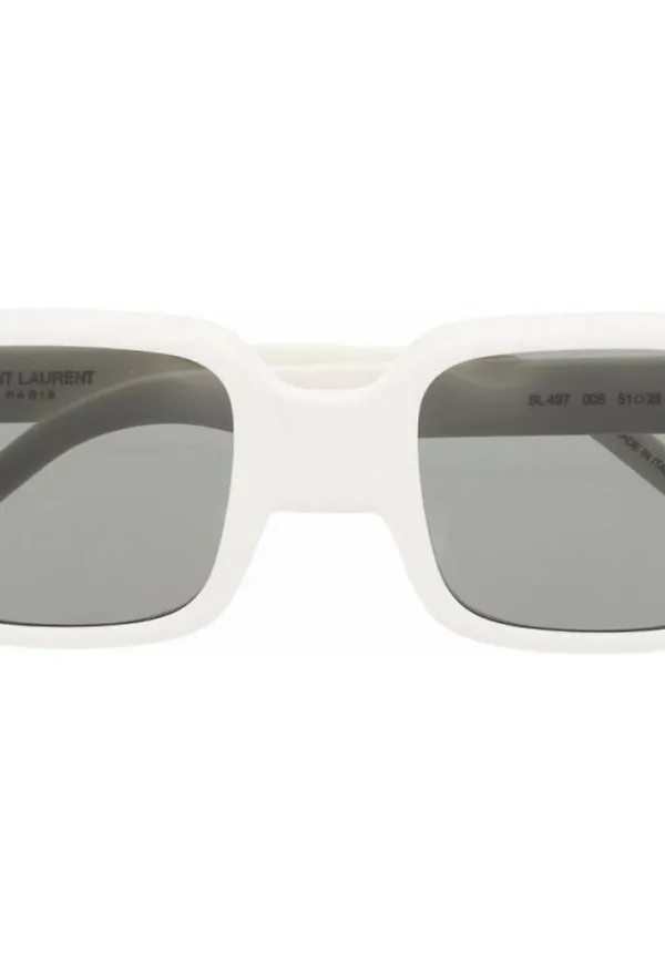 Saint Laurent Sunglasses Vit, Dam
