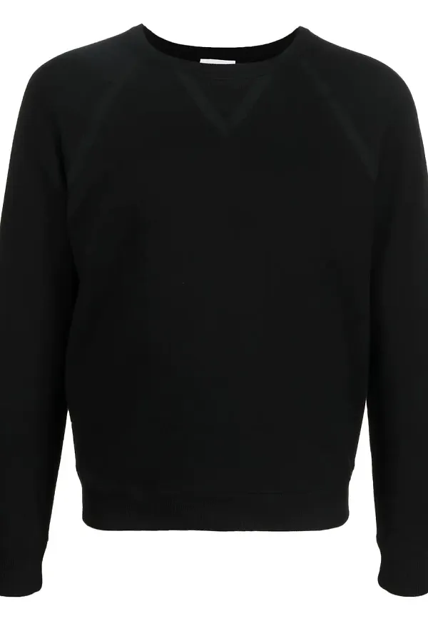 Saint Laurent sweatshirt med raglanärm - Svart