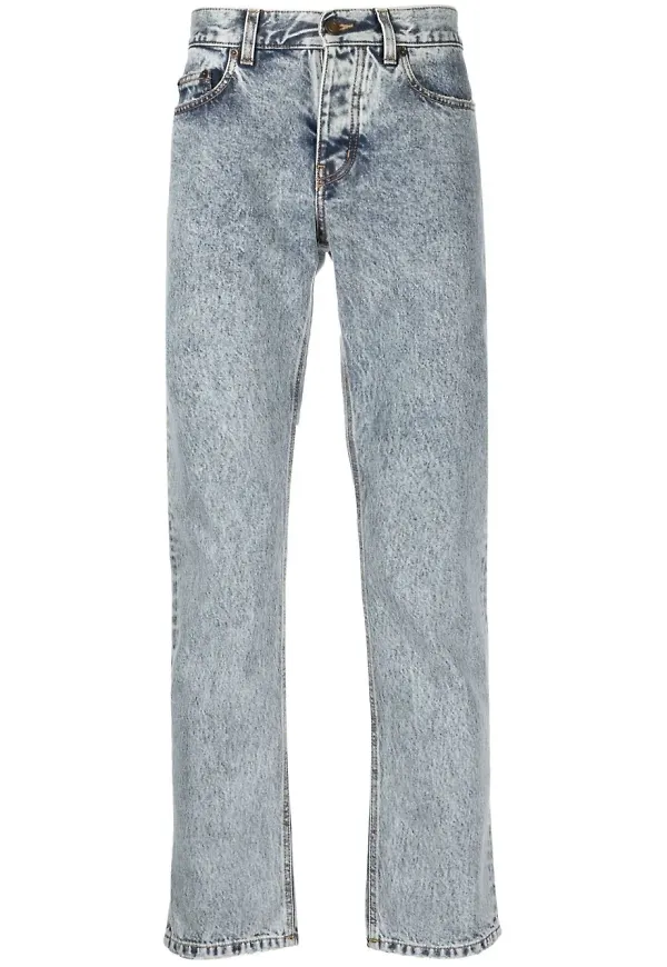 Saint Laurent tapered-jeans - Blå