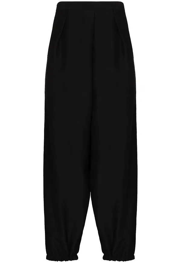 Saint Laurent trekvartsbyxor - Svart