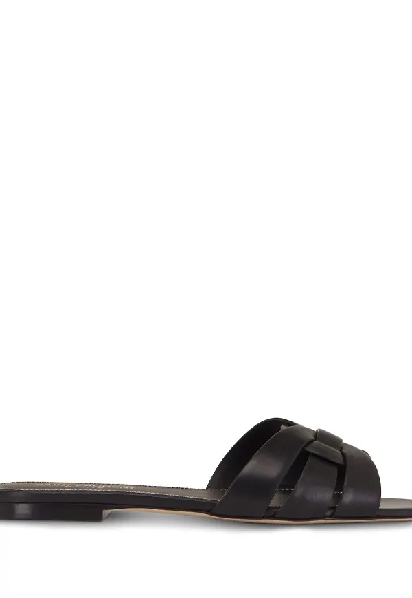 Saint Laurent Tribute sandaler - Svart
